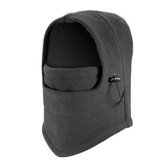 Cagoule polaire thermique imperméable avec lien de serrage