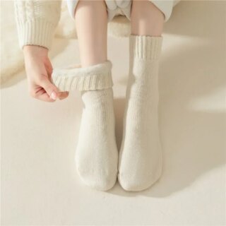 Chaussette polaire chaude en Spandex lot de 3 paires