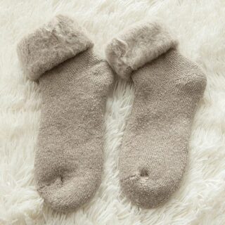 Chaussette Polaire en Laine Respirante