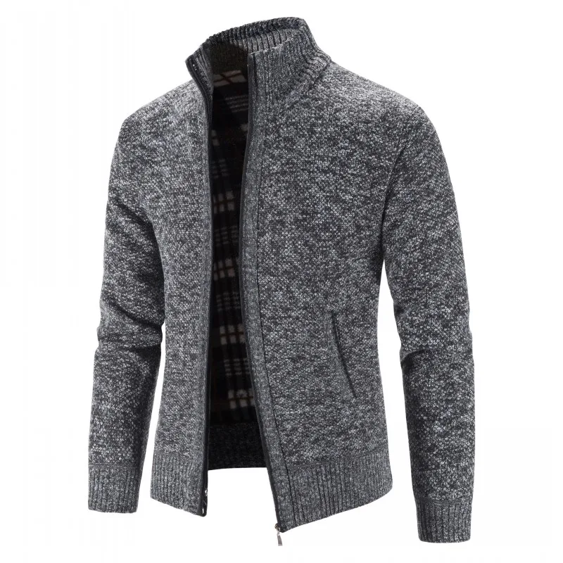 Gilet polaire homme thermique avec fermeture à zipper et un col haut