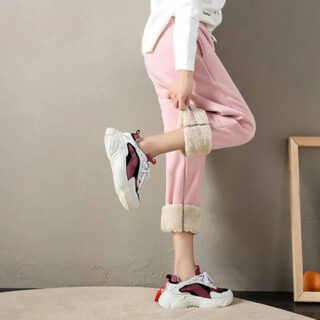 Pantalon d'hiver Sportif pour Filles avec Doublure Polaire