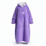 Pull Plaid En Polaire Chaud Et Doux