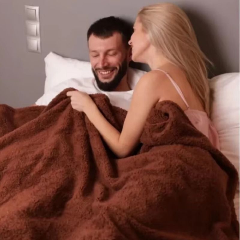 Couverture polaire et imperméable en coton