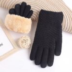 Gant polaire tactile et confortable